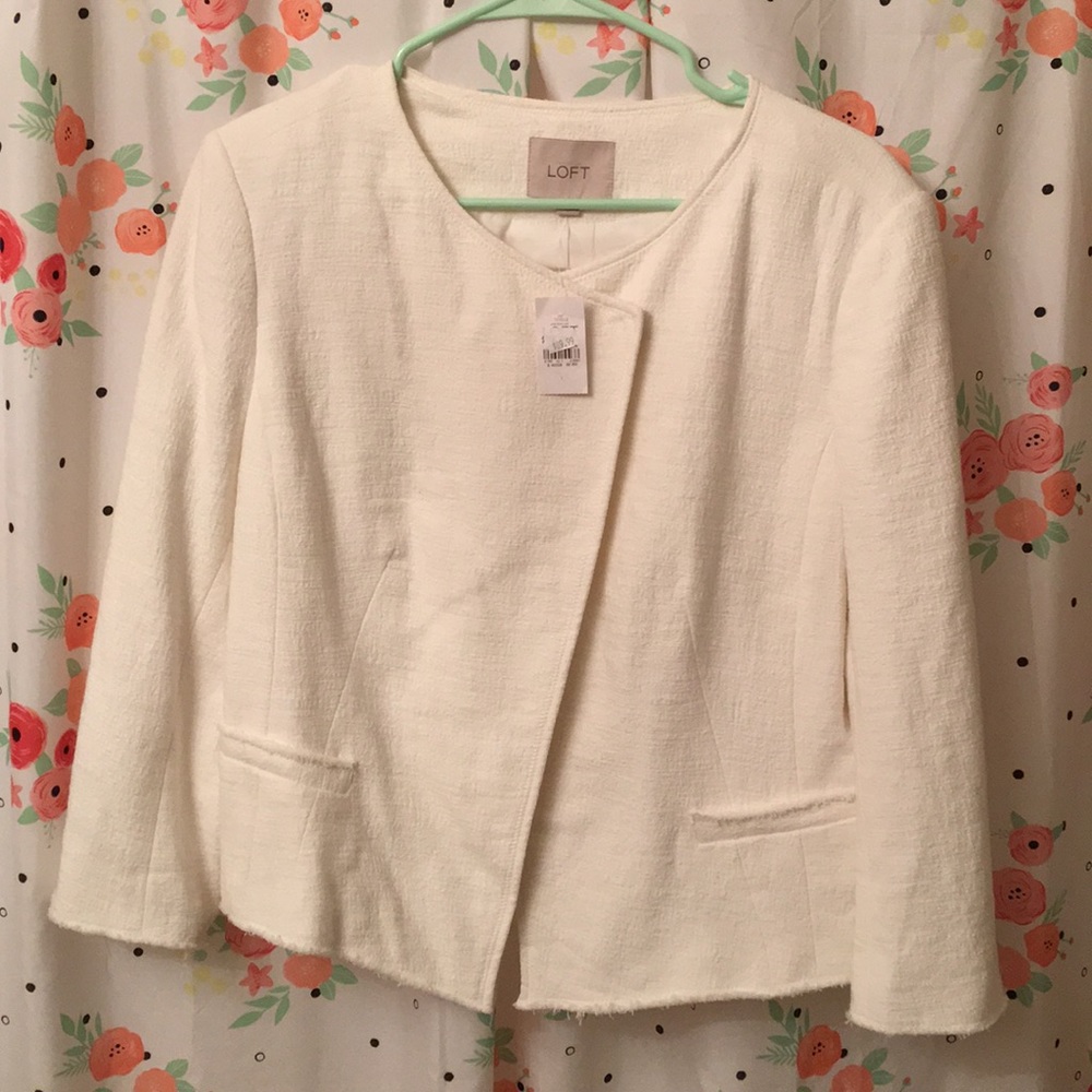 Loft textured Moto jacket